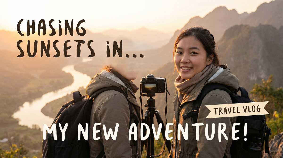 国产自拍旅行vlog视频